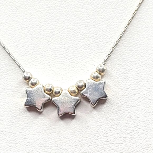 Sterling Silver Star Necklace - Picture 1 of 6